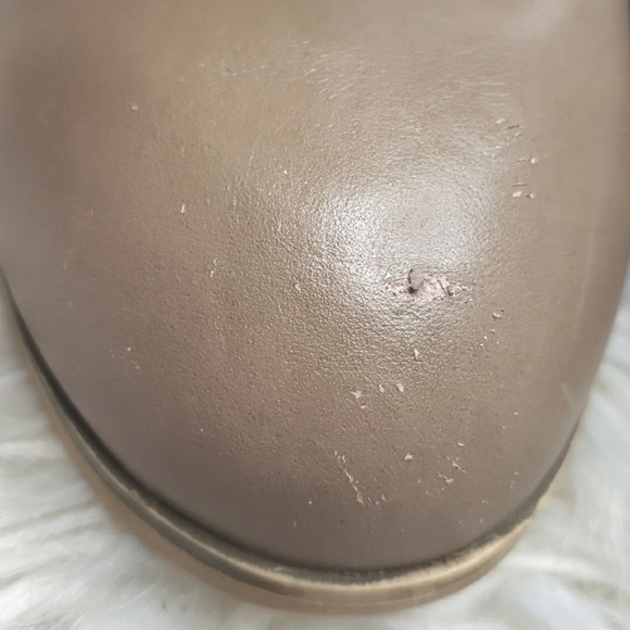 Report Osprey Taupe Belted High Heel Ankle Boots 9 - Picture 11 of 15